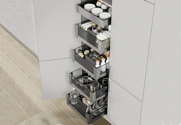 HPU-4 (Slim Box Pantry Unit With Glass) - Image 2
